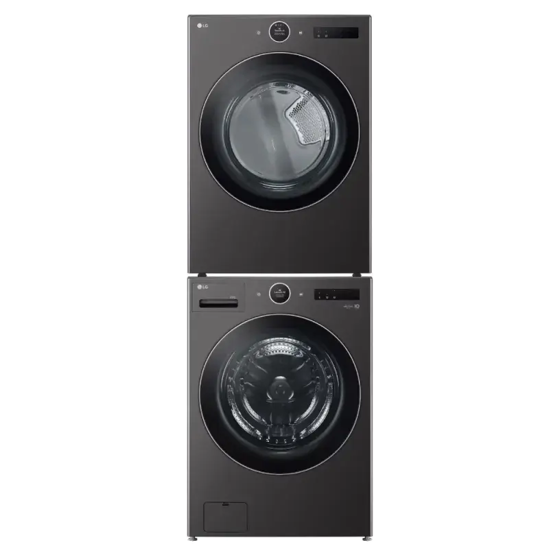 Lg COMBO LAVADORA Y SECADORA 23KG A GAS COLOR NEGRO WM23C/DF74B