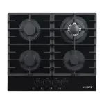 Sankey ESTUFA EMPOTRABLE A GAS 58CM DE VIDRIO TEMPLADO CON 4 QUEMADORES 572BGSS