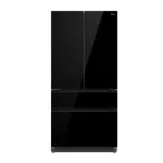 Drija REFRIGERADOR INVERTER EMPOTRABLE DE 18.1P³ ULTRA FAST COOLING GLASS NEGRO 18FD4P