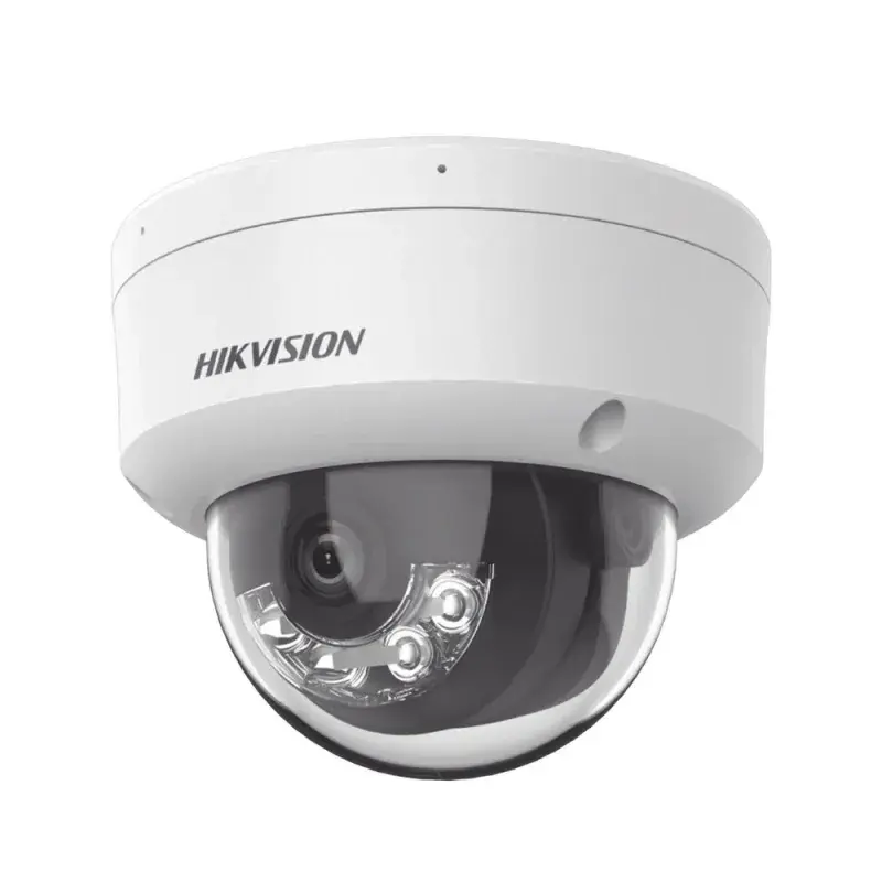 Hikvision CAMARA DE VIGILANCIA TIPO RED DOMO CON LUZ HÍBRIDA INTELIGENTE G2LIS2U