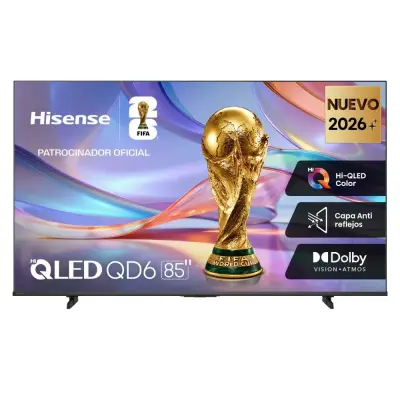 Hisense SMART TV 85" QLED GOOGLETV QD68SG
