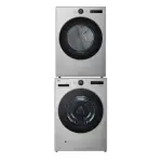 Lg COMBO LAVADORA Y SECADORA 23KG A GAS COLOR GRIS WM23V/DF74V