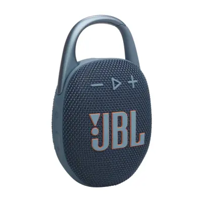Jbl BOCINA ULTRAPORTÁTIL CLIP5 BLUETOOTH AZUL RESISTENTE AL AGUA Y POLVO CLIP5BLU