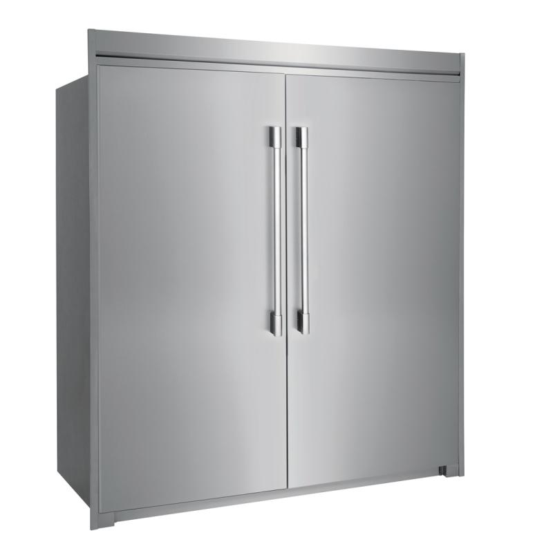 FRIGIDAIRE COMBO GEMELAS DE REFRIGERADOR Y CONGELADOR CON TRIM KIT