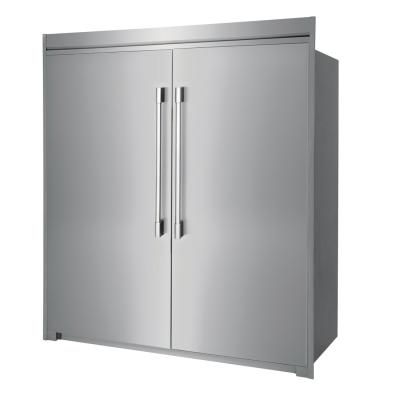 Frigidaire Combo gemelas de refrigerador y congelador con trim kit FPRU19/FPFU19