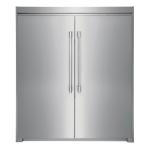 FRIGIDAIRE COMBO GEMELAS DE REFRIGERADOR Y CONGELADOR CON TRIM KIT