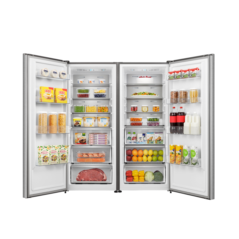 HISENSE COMBO GEMELAS REFRIGERADOR / CONGELADOR DE 27.2CUFT FV140