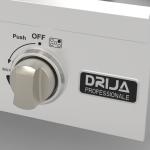 Drija Estufa semi-profesional 76cm de hierro colado 5 quemadores potenza