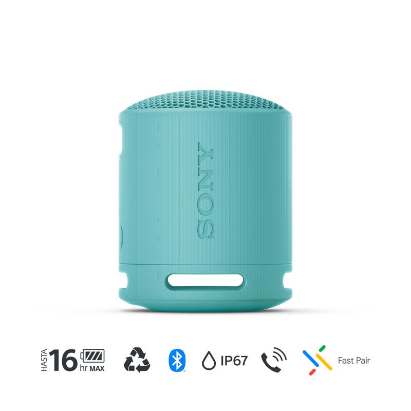 SONY BOCINA INALAMBRICA BLUETOOTH COLOR AZUL SRSXB100