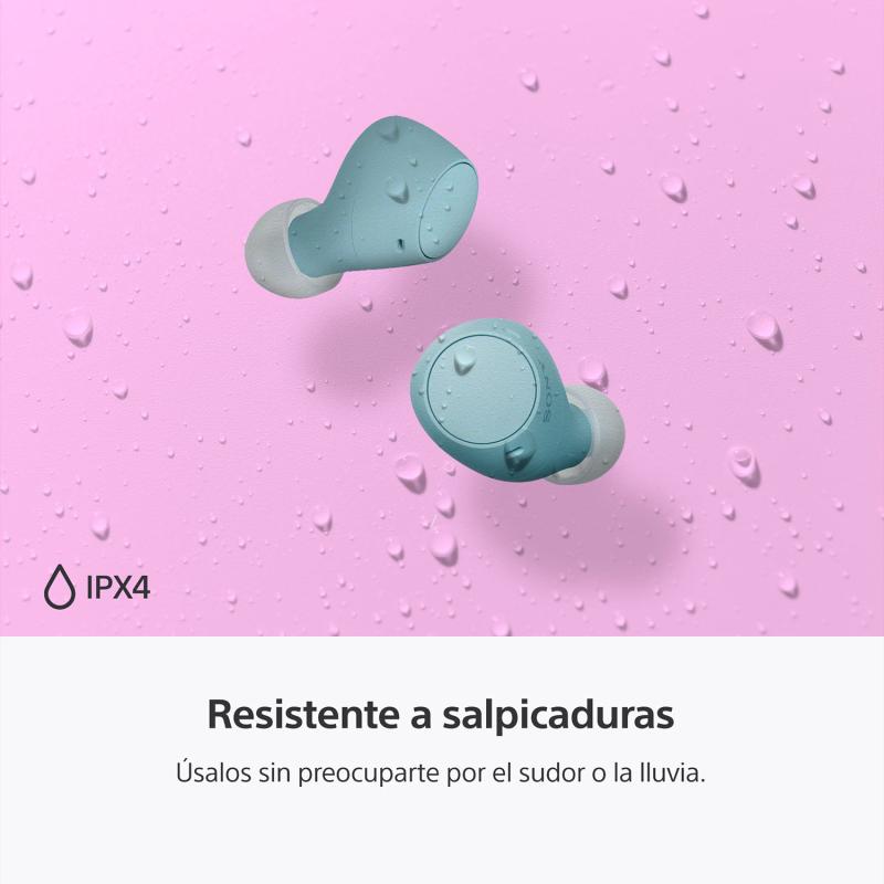 Sony Audifonos in-ear truly wireless color azul suave wfc510