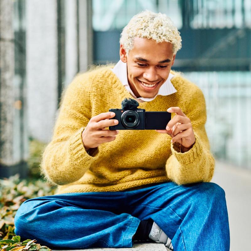 SONY CAMARA VLOGGING DE LENTE FIJO ZV1-II