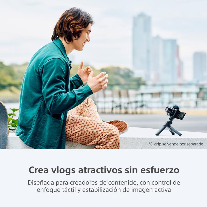 SONY CAMARA VLOGGING DE LENTE FIJO ZV1-II