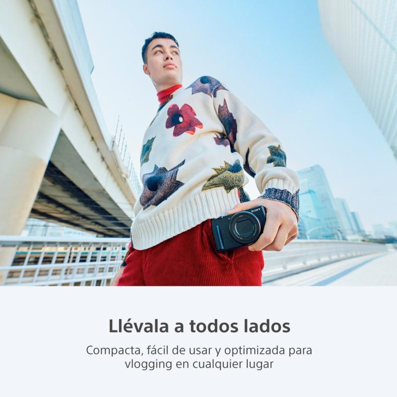 SONY CAMARA VLOGGING DE LENTE FIJO ZV1-II