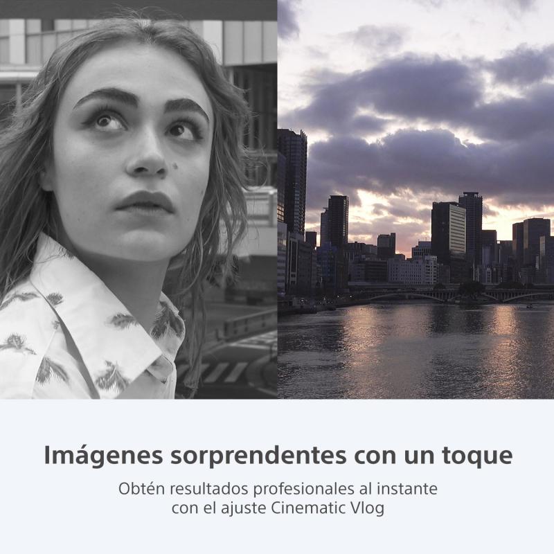 SONY CAMARA VLOGGING DE LENTE FIJO ZV1-II