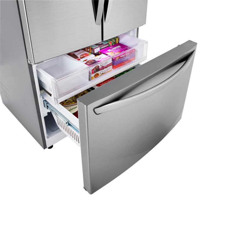 Lg Refrigeradora french door 28.8cuft(net) /30cuft(gross) smart inverter multi air flow