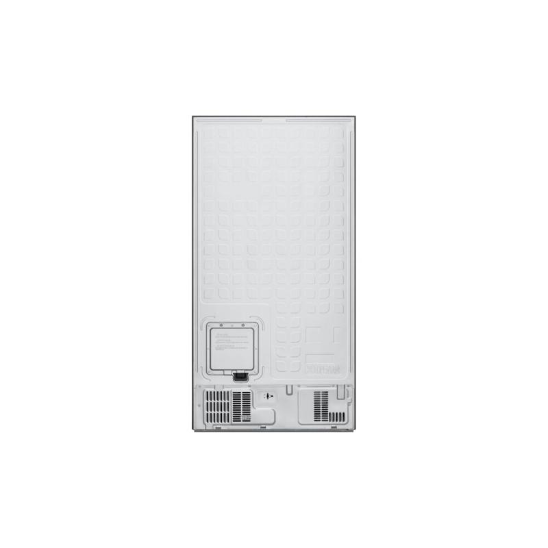 LG REFRIGERADORA SIDE BY SIDE 18CUFT GS51 INVERTER PANTALLA LED TÁCTIL PLATINUM SILVER