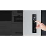 LG REFRIGERADORA SIDE BY SIDE 18CUFT GS51 INVERTER PANTALLA LED TÁCTIL PLATINUM SILVER