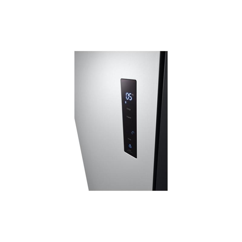 LG REFRIGERADORA SIDE BY SIDE 18CUFT GS51 INVERTER PANTALLA LED TÁCTIL PLATINUM SILVER