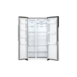 LG REFRIGERADORA SIDE BY SIDE 18CUFT GS51 INVERTER PANTALLA LED TÁCTIL PLATINUM SILVER