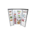 LG REFRIGERADORA SIDE BY SIDE 18CUFT GS51 INVERTER PANTALLA LED TÁCTIL PLATINUM SILVER
