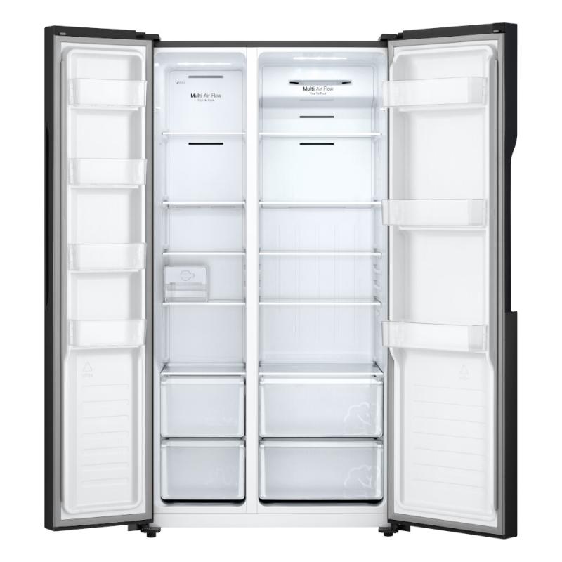 Lg Refrigeradora side by side 18cuft multi air flow compresor inverter total no frost