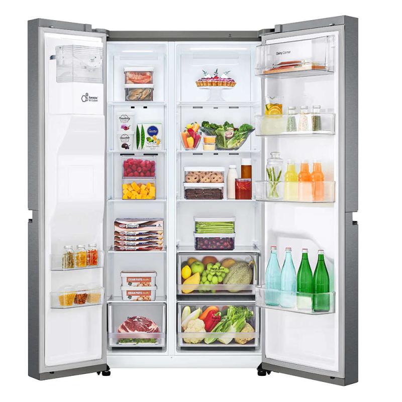LG REFRIGERADORA SIDE BY SIDE 21.6CUFT GS65WPP SMART INVERTER