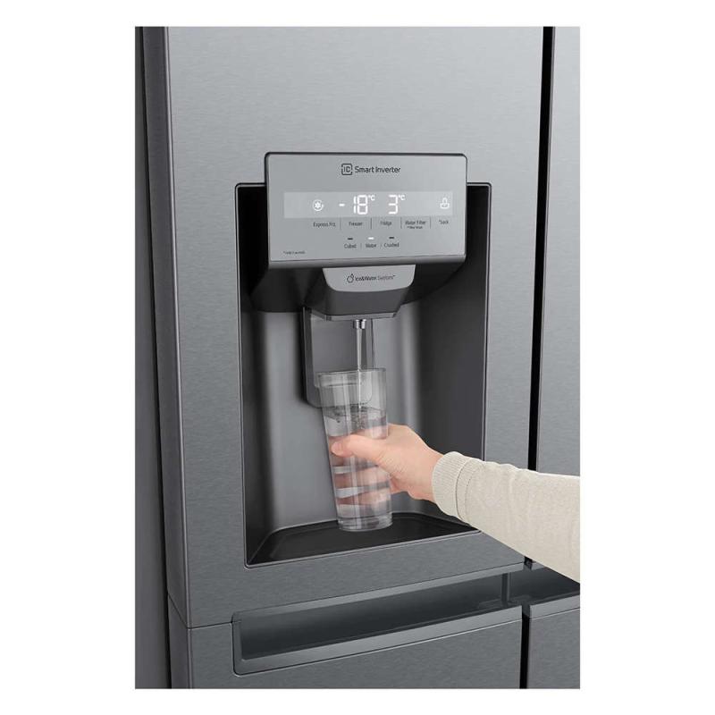 LG REFRIGERADORA SIDE BY SIDE 21.6CUFT GS65WPP SMART INVERTER