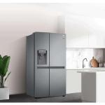 LG REFRIGERADORA SIDE BY SIDE 21.6CUFT GS65WPP SMART INVERTER