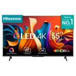 HISENSE SMART TV DE 55" QLED UHD 4K GOOGLE TV Q6N