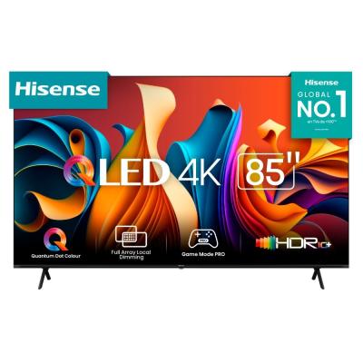 HISENSE SMART TV DE 85" QLED UHD 4K GOOGLE TV Q6N
