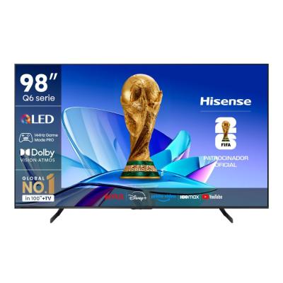 Hisense TELEVISOR SMART TV 98" QLED 4K UHD GOOGLE TV Q6QG