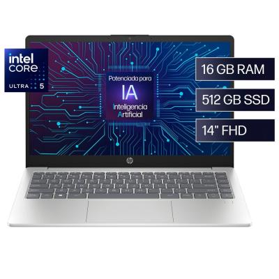 HP LAPTOP DE 14" FHD INTEL CORE ULTRA 5 125HDE 512GB SSD 16GB RAM 14EP1000LA