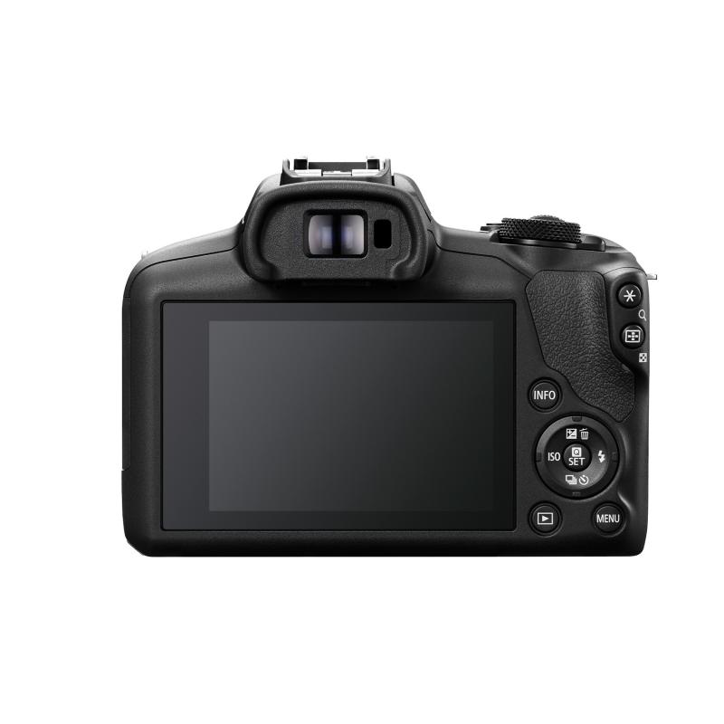 Canon Camara mirrorless eos r100 + lente rf-s 18-45 f/4.5-6.3 is stm kit