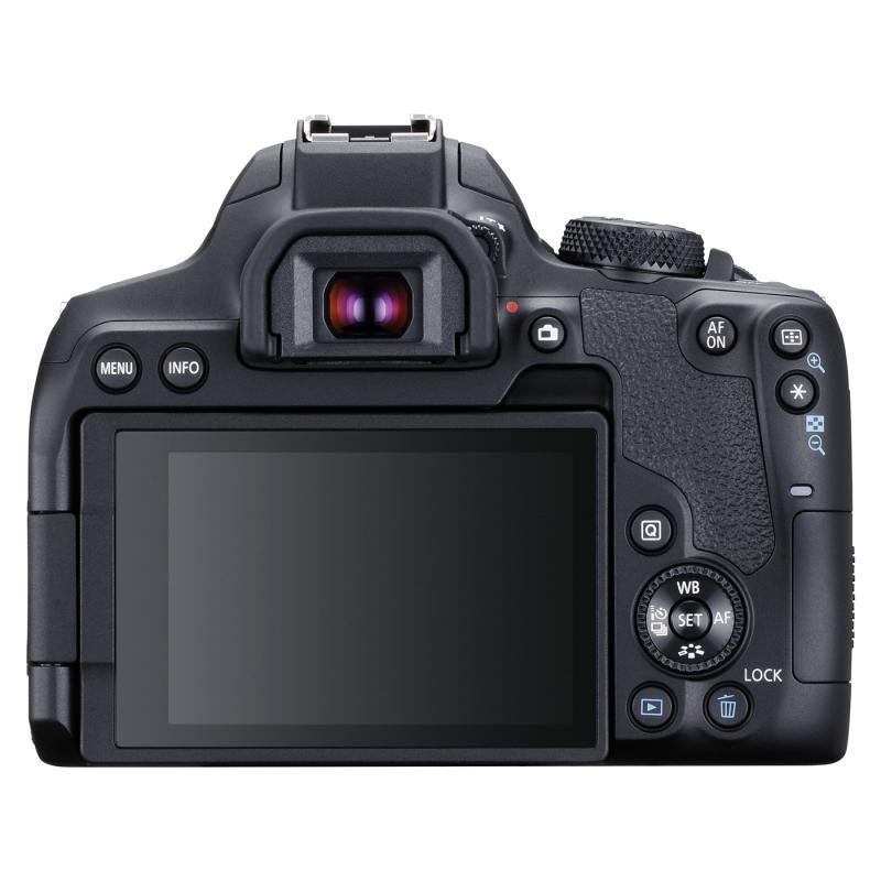 Canon Camara eos rebel t8i + lente 18-55mm is stm