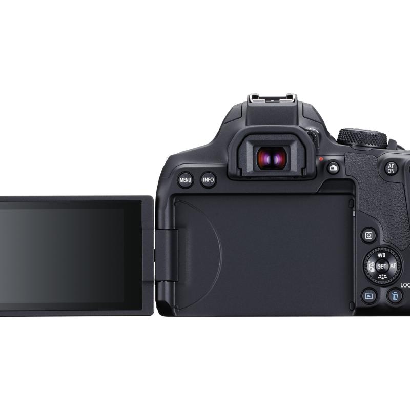 Canon Camara eos rebel t8i + lente 18-55mm is stm