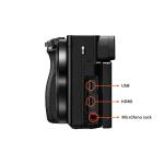 SONY CAMARA MIRRORLESS APS-C ALPHA 6100 + LENTE E PZ 16-50MM F3.5-5.6 OSS II