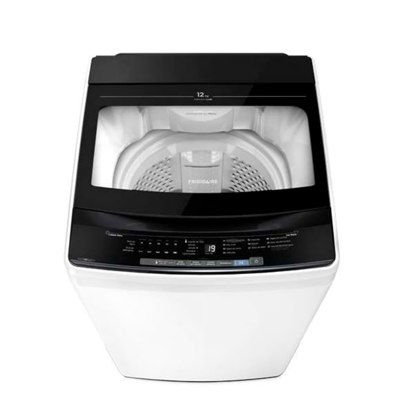 Frigidaire Lavadora de 12kg 4 ciclos color blanca fwiw12f4