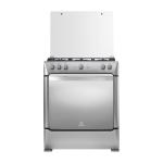 INDURAMA ESTUFA A GAS DE 30" 5 QUEMADORES COLOR ACERO LÃNEA ZAFIRO