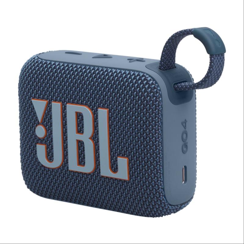 JBL BOCINA PORTATIL BLUETOOTH RESISTENTE AL AGUA GO 4 AZUL