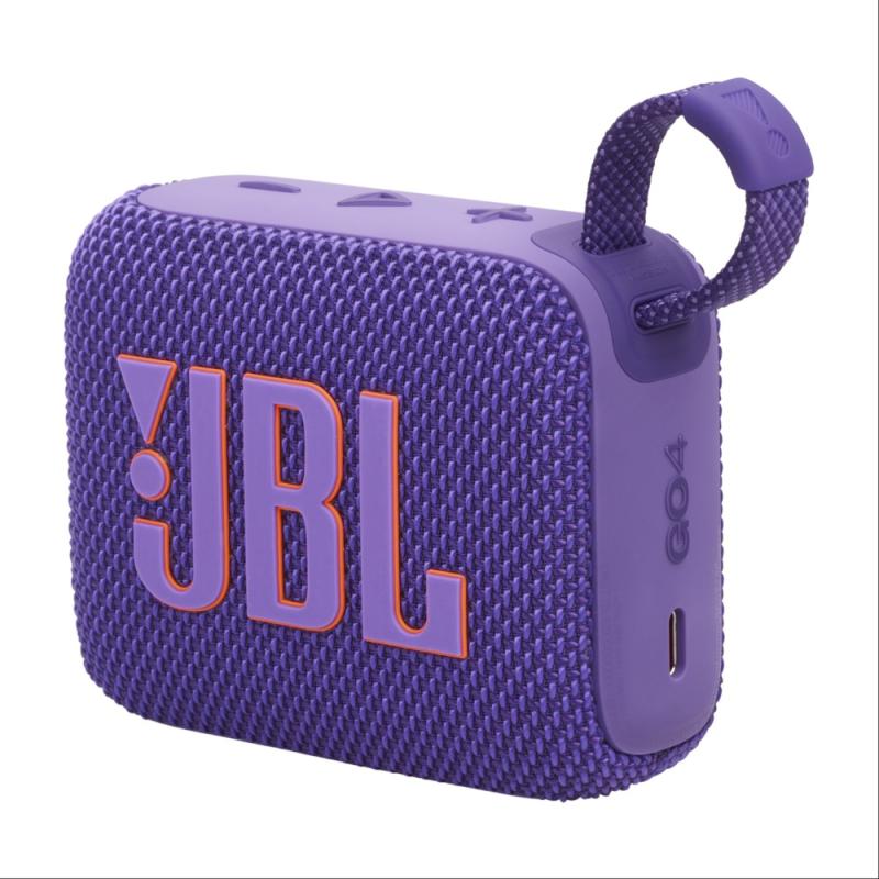JBL BOCINA PORTATIL BLUETOOTH RESISTENTE AL AGUA GO 4 MORADO