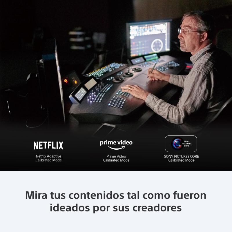 SONY SMART TV DE 55" OLED UHD 4K 120HZ BRAVIA 8 II XR TRILUMINOS MAX XR80M2