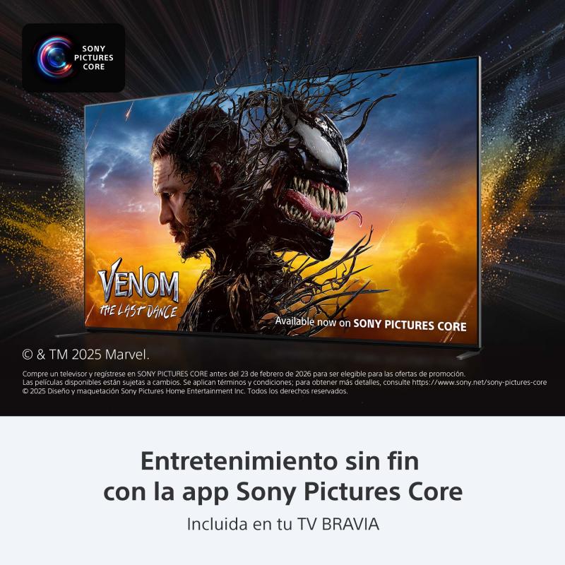 SONY SMART TV DE 65" UHD 4K 120HZ BRAVIA 5 XR CLEAR IMAGE XR50