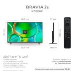 SONY SMART TV DE 75" UHD 4K BRAVIA II GOOGLE TV X-REALITY PRO S20M2