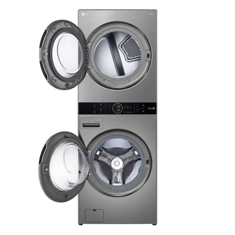 Lg Torre de lavado washtower a gas de 22kg (lavadora y secadora) carga frontal inteligente inverter ai d