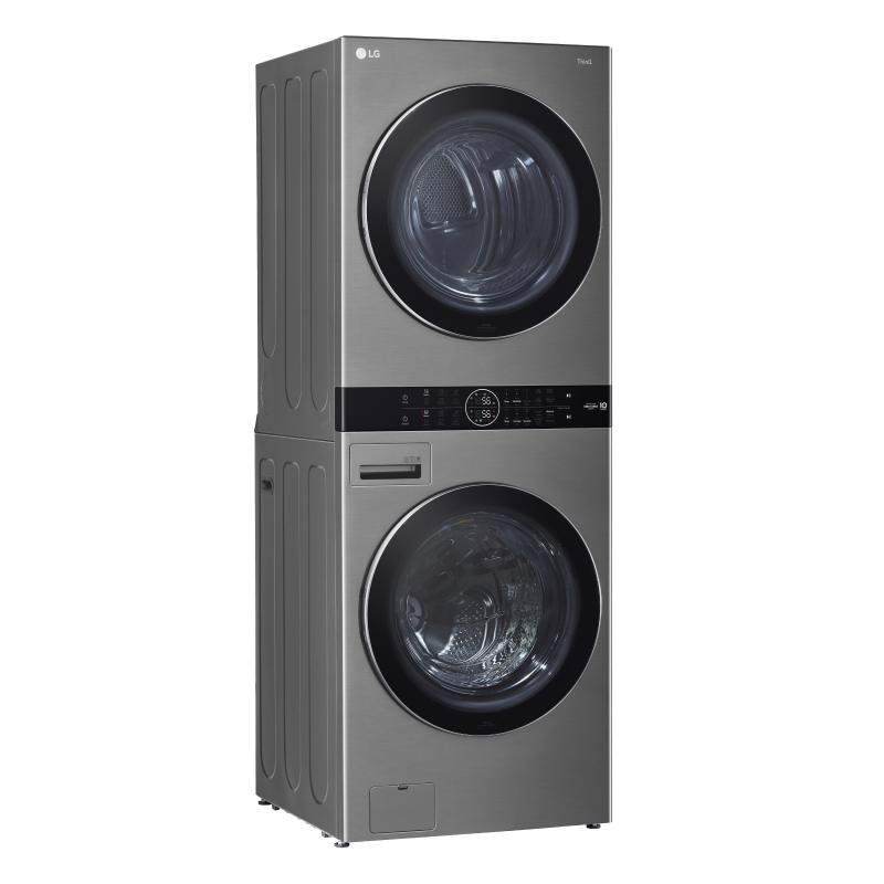Lg Torre de lavado washtower a gas de 22kg (lavadora y secadora) carga frontal inteligente inverter ai d