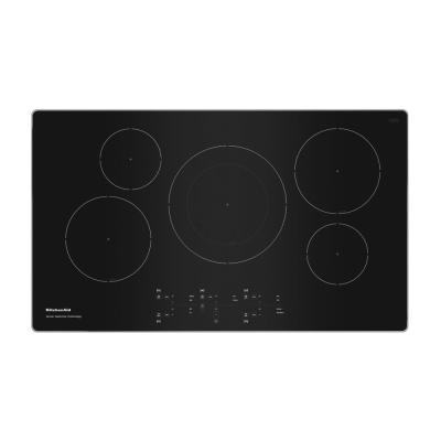 KITCHENAID ESTUFA EMPOTRABLE INDUCCION DE 36" DE 5 QUEMADORES KCIG556