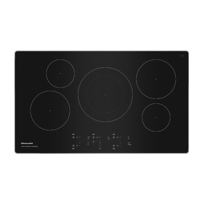 KITCHENAID ESTUFA EMPOTRABLE INDUCCION DE 36" DE 5 QUEMADORES KCIG556