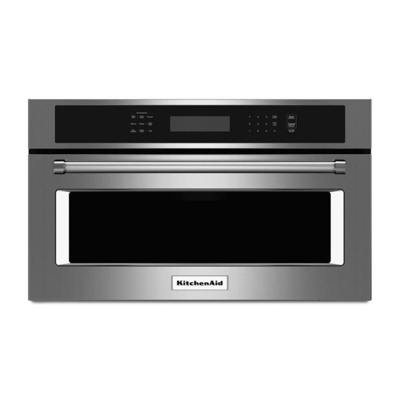 KITCHENAID HORNO MICROONDAS EMPOTRABLE DE 30" CON CONVECCION KMBP100
