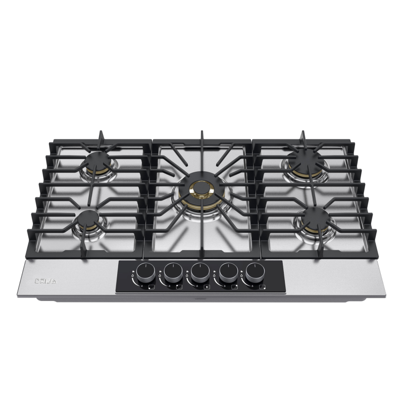 DRIJA ESTUFA EMPOTRABLE A GAS DE 87CM 5 QUEMADORES LAZIO