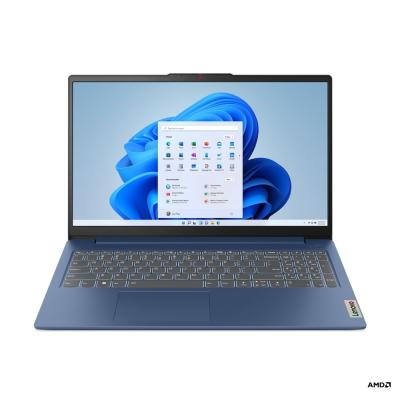 Lenovo Laptop ideapad slim 3 de 15.6" fhd amd ryzen 3 7320u de 512gb ssd 15amn8